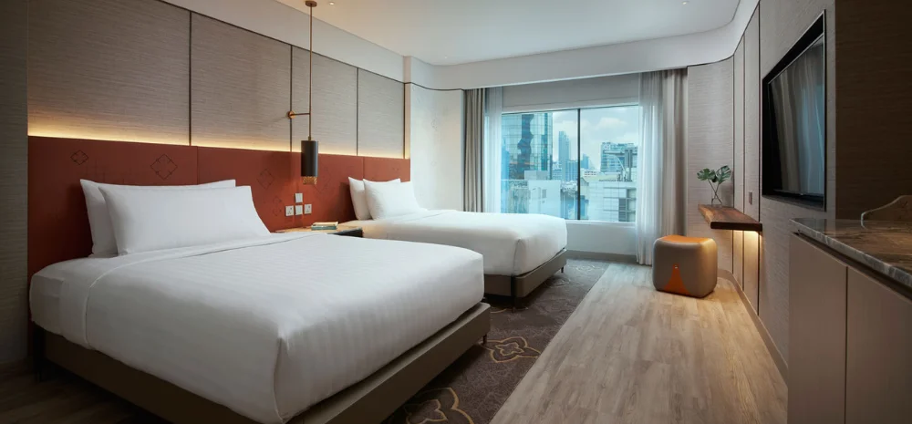 Double Bedroom view of Amari Suites Bangkok Hotel Bangkok, Thailand